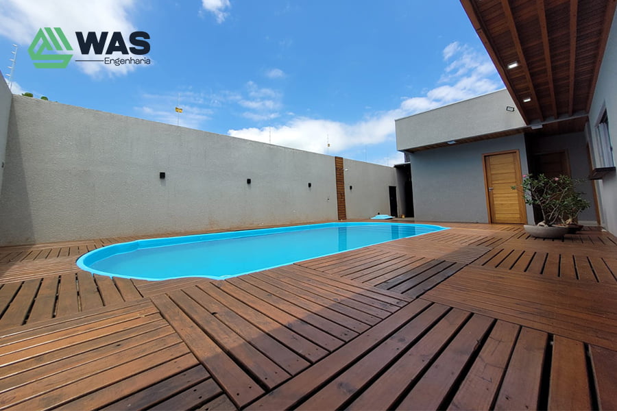 Casa alto padrão com piscina